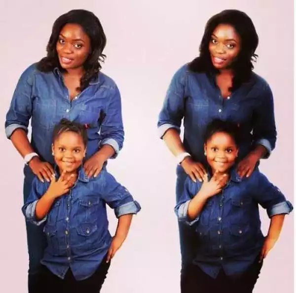 #BBNaija: Check Out These Adorable Photos Of Bisola And Her Daughter, Leyla